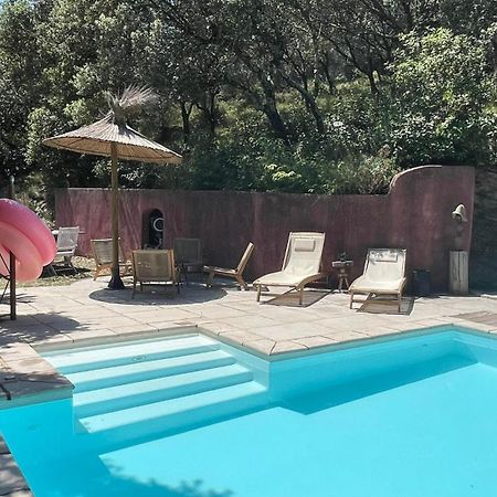 הוילה נים Jolie Annexe Du Mas Dans Le Coeur De La Garrigue Nimoise מראה חיצוני תמונה