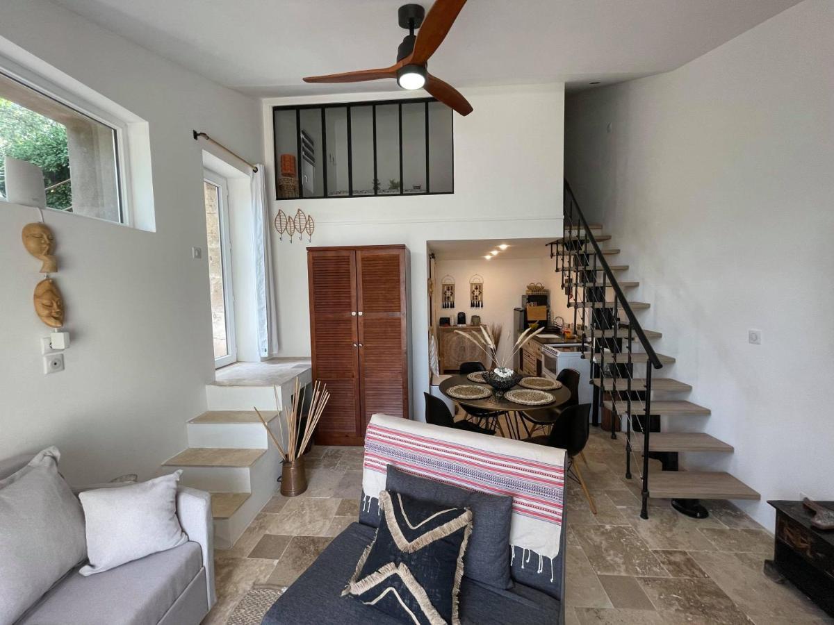 הוילה נים Jolie Annexe Du Mas Dans Le Coeur De La Garrigue Nimoise מראה חיצוני תמונה