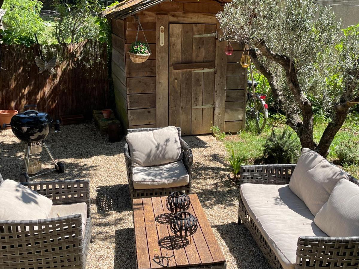 הוילה נים Jolie Annexe Du Mas Dans Le Coeur De La Garrigue Nimoise מראה חיצוני תמונה