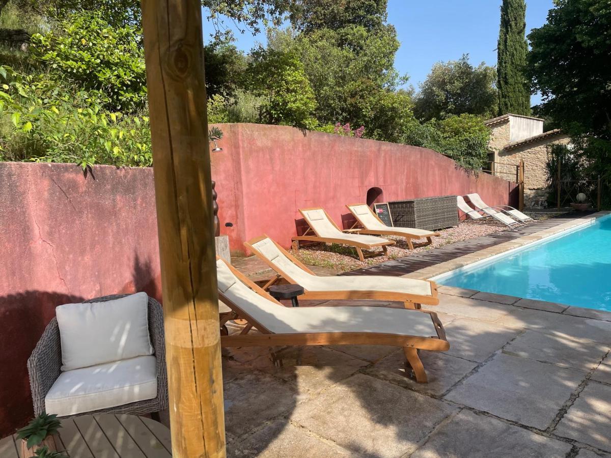 הוילה נים Jolie Annexe Du Mas Dans Le Coeur De La Garrigue Nimoise מראה חיצוני תמונה