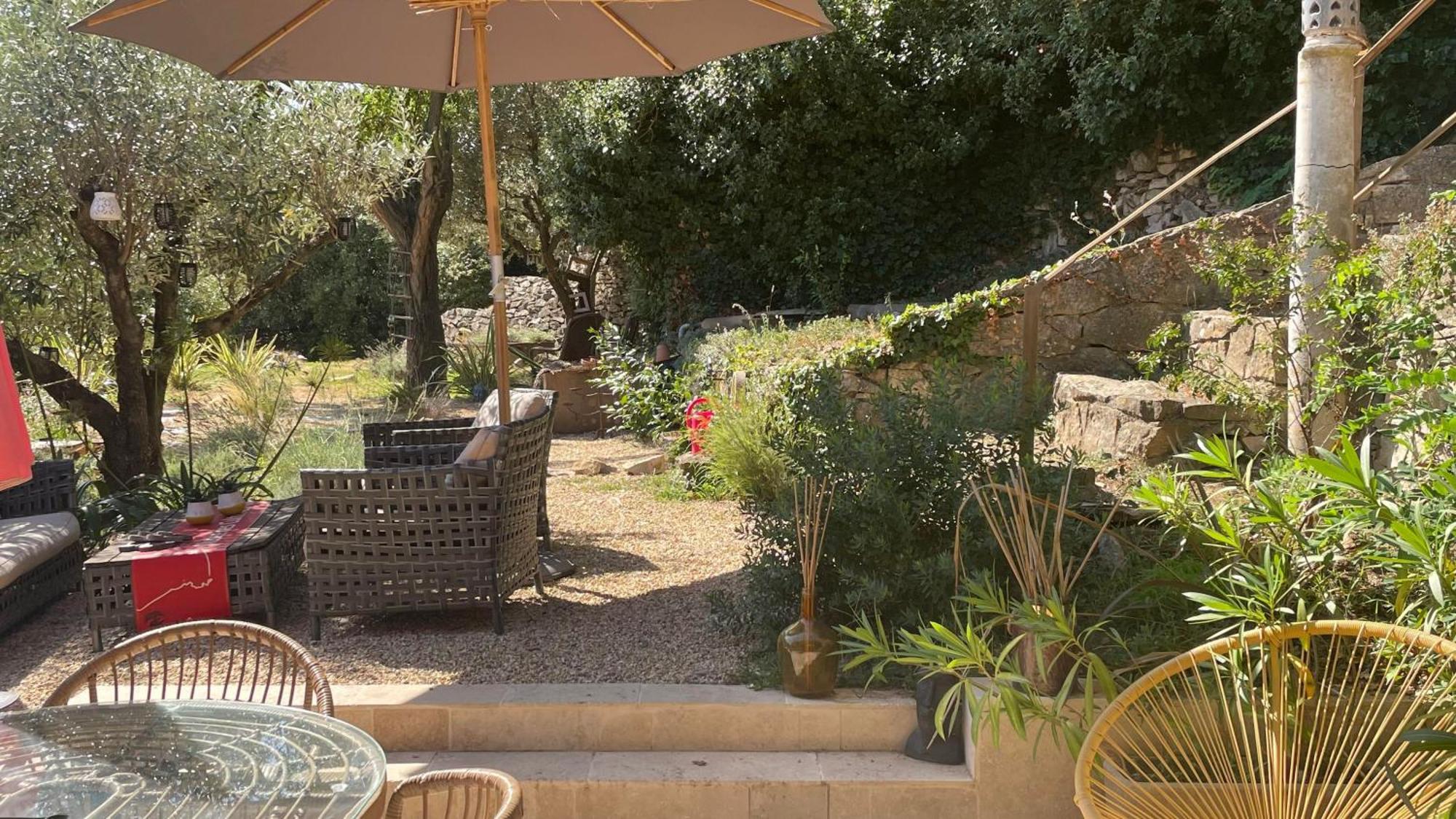 הוילה נים Jolie Annexe Du Mas Dans Le Coeur De La Garrigue Nimoise מראה חיצוני תמונה