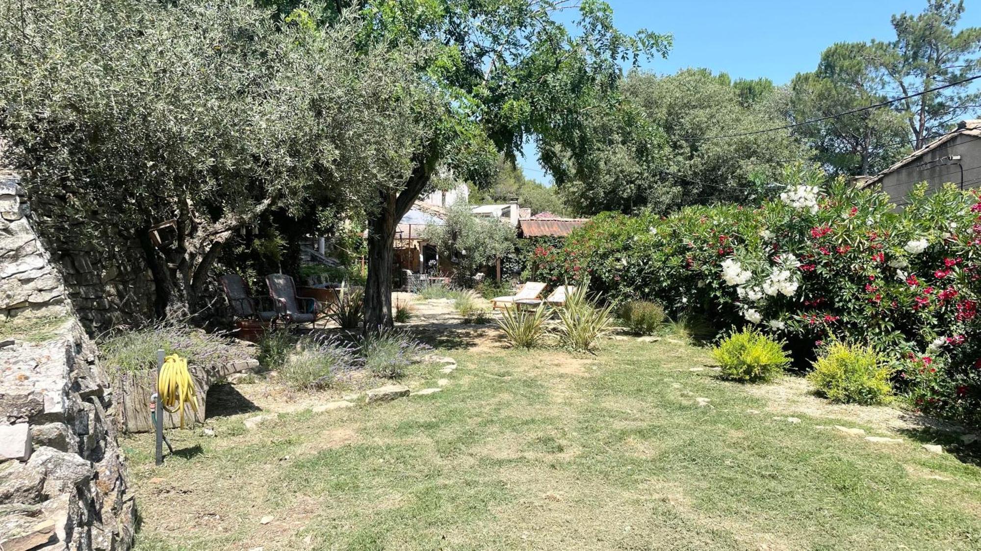 הוילה נים Jolie Annexe Du Mas Dans Le Coeur De La Garrigue Nimoise מראה חיצוני תמונה